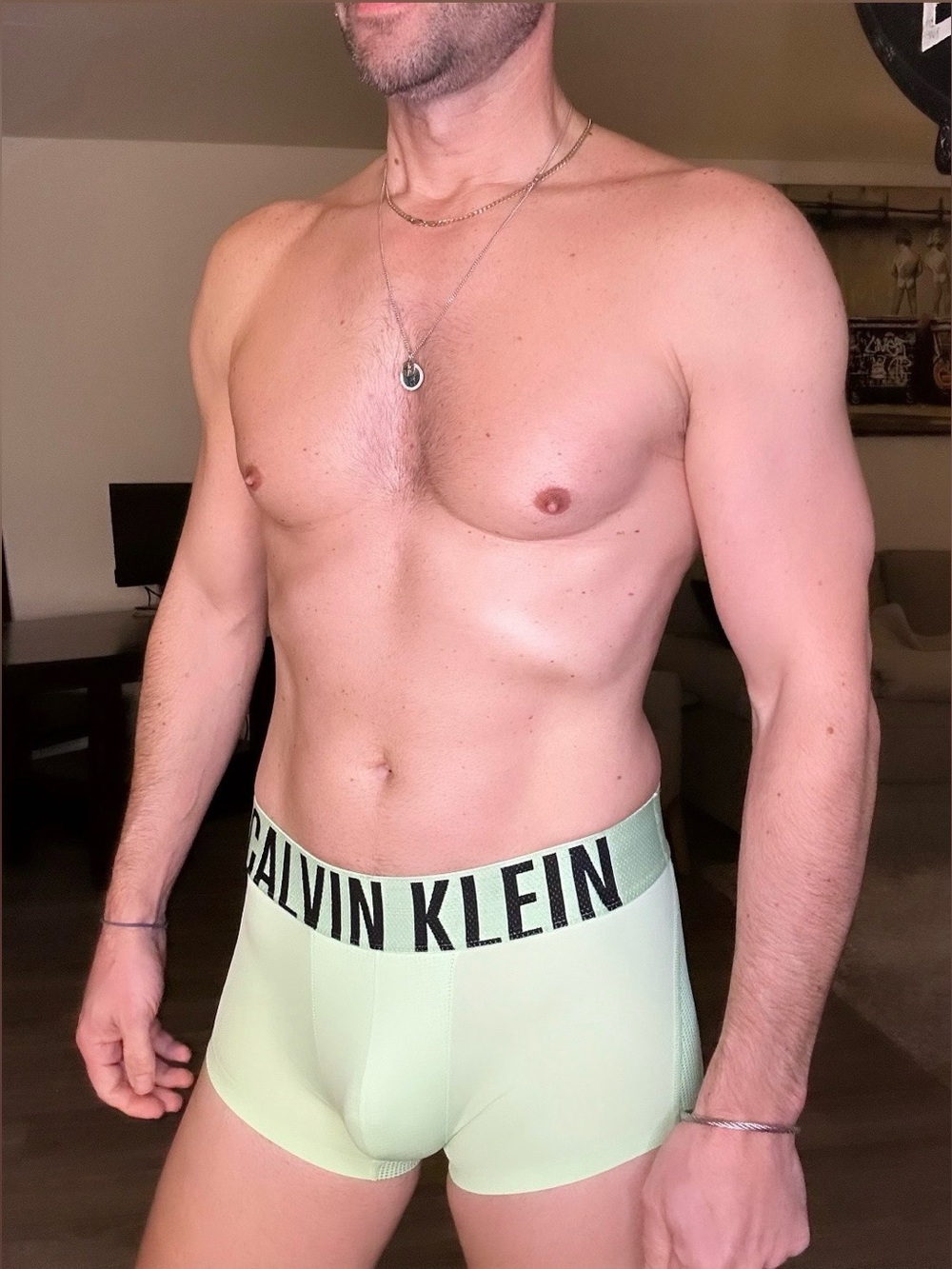 Calvin Klein | Intense Power Sport Low Rise Trunk in Neon (Small)